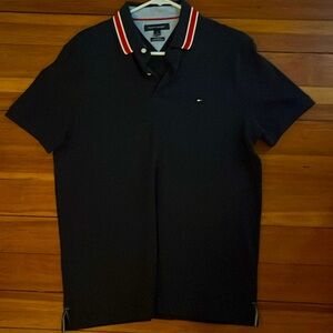 Navy Tommy Hilfiger polo Size M